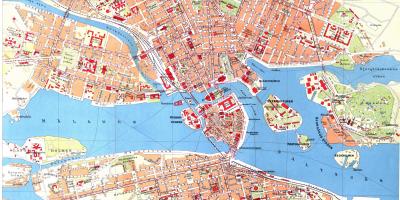 Mapa ng stockholm Stockholm