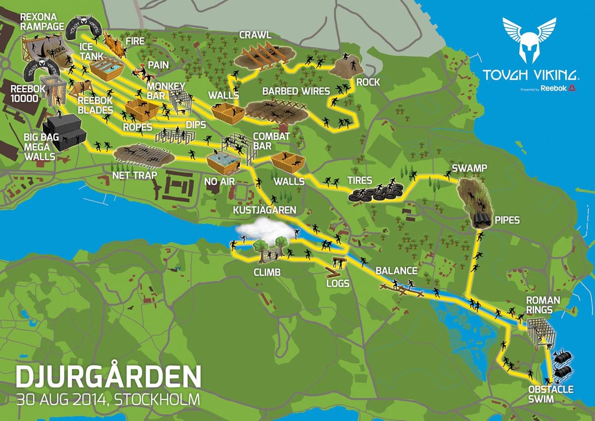 mapa ng djurgården