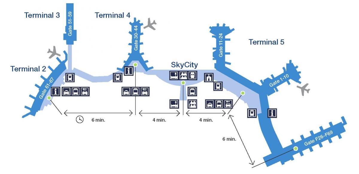 Stockholm arn airport mapa