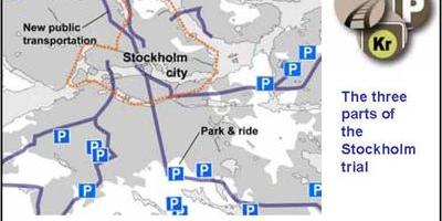 Mapa ng Stockholm paradahan