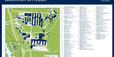 Mapa ng Stockholm university